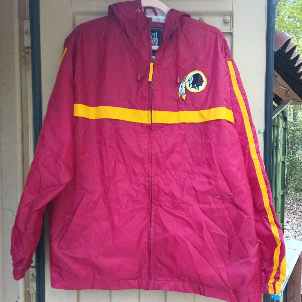 Washington Redskins Windbreaker/Rain Jacket Med